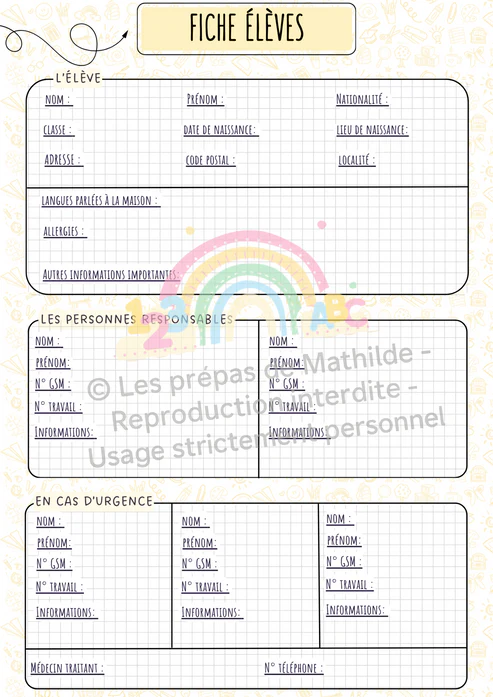 Pages intérieures - Réunions